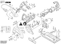 Bosch 3 603 C28 070 PKS 40 Circular saw 230 V / GB Spare Parts PKS40